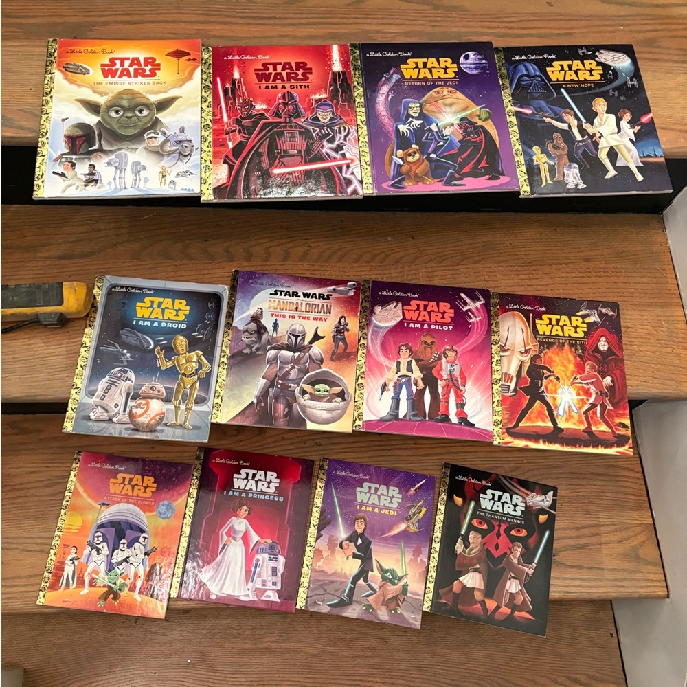 Star Wars  golden Books Collection